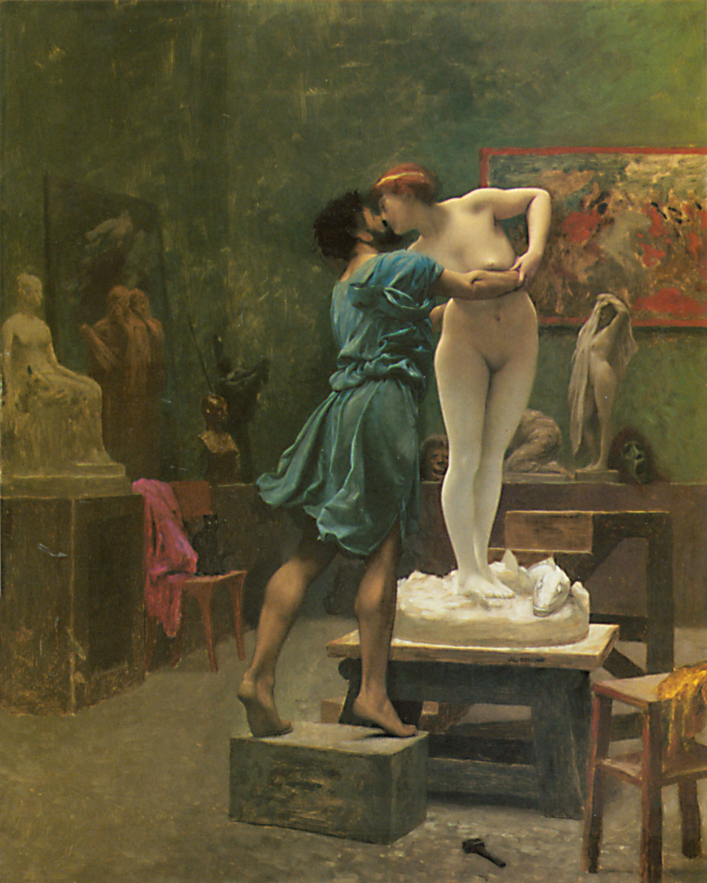 Pygmalion et Galatée - Jean-Léon Gérôme, 1890